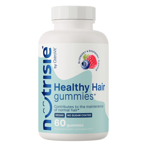 Healthy hair Gummies 60 kpl vadelma mustikka